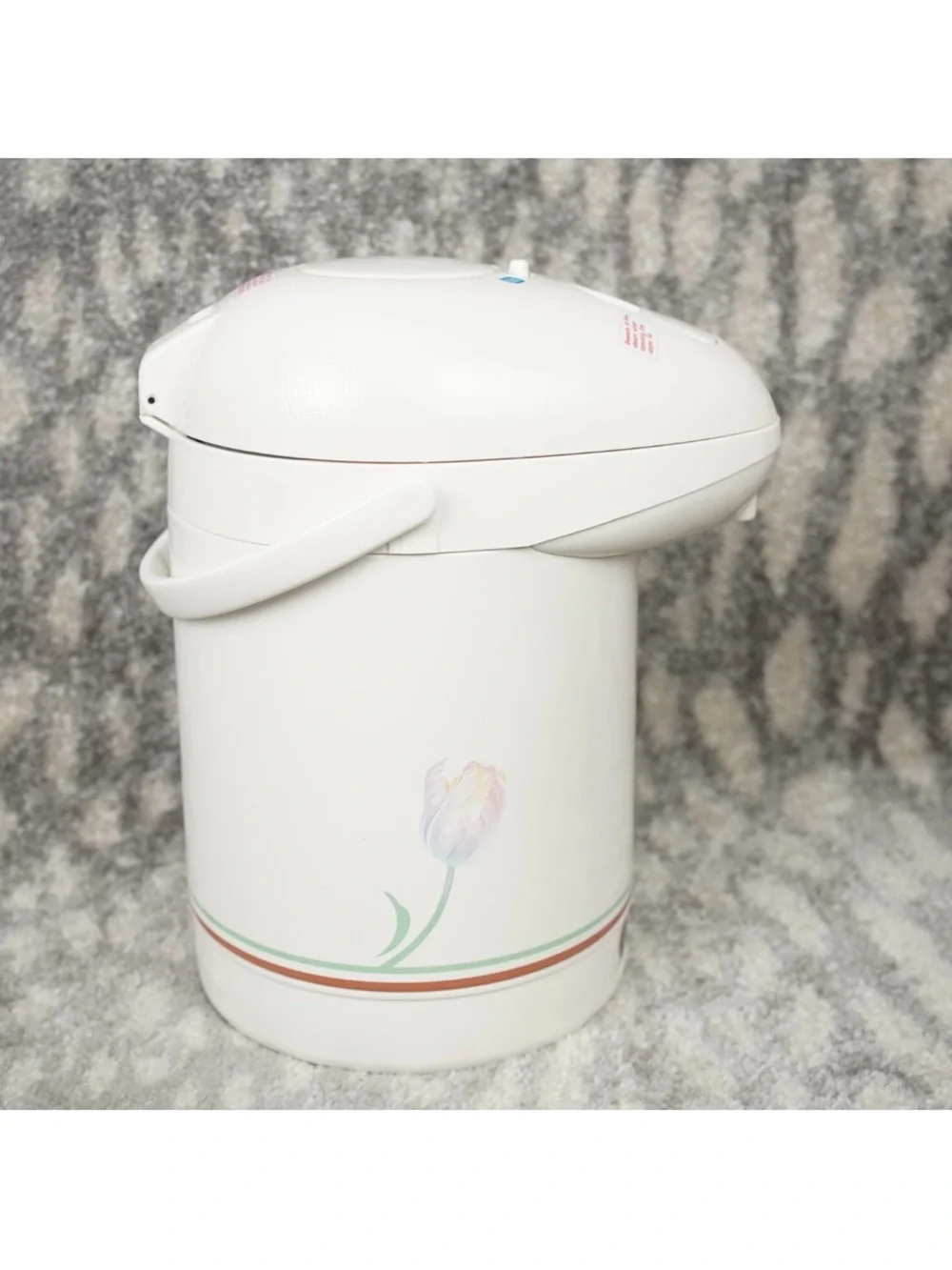 Zojirushi Micom Super Boiler 2.2L Model CW-PZC22 Floral Tested Working